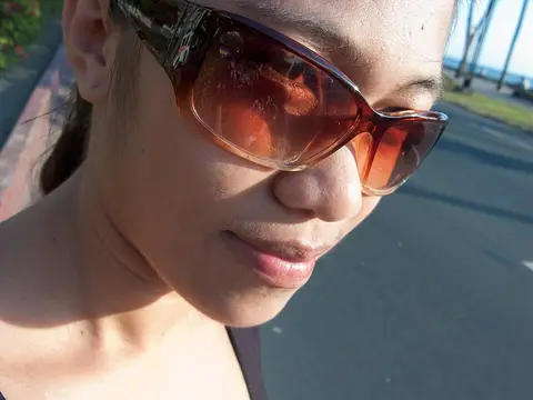 Lunettes de soleil femme oversize