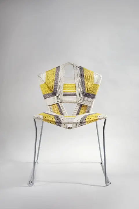 Chaises lot de 2 cuir