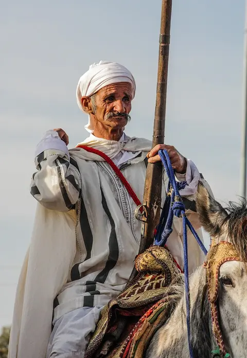 Djellaba femme brodée