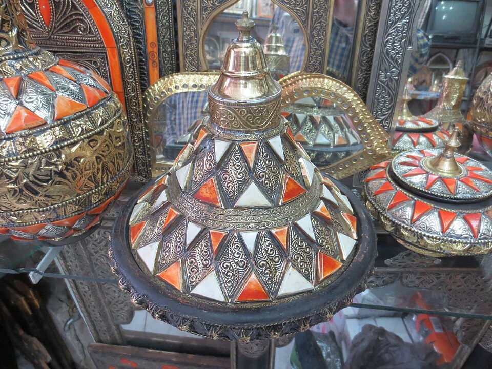 Tajine décoré Safi