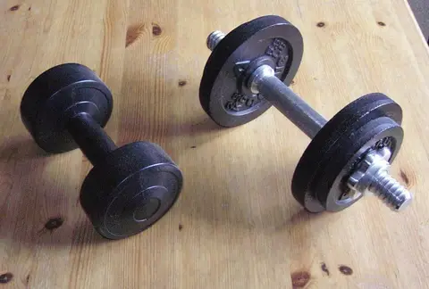 Haltères 2x10 kg