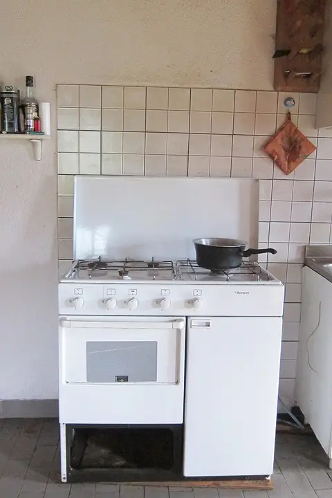 Cuisinière 4 feux Whirlpool four électrique
