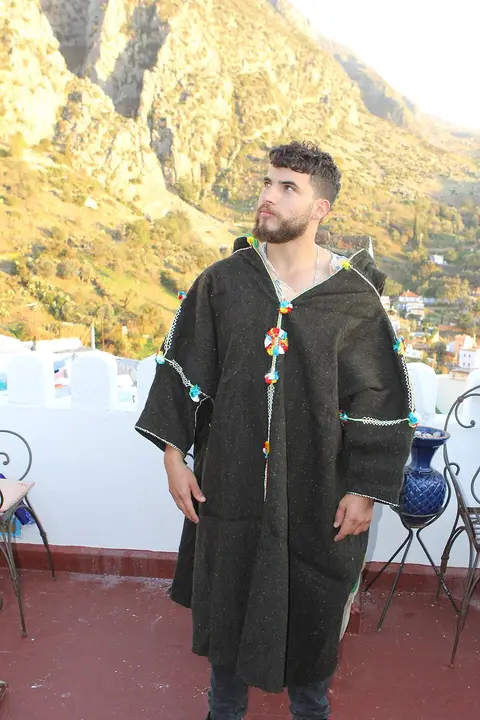 Djellaba femme brodée