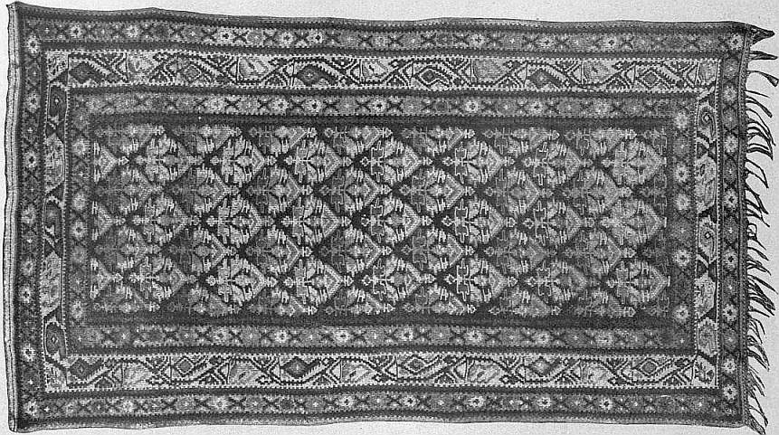 Tapis berbère fait main 2x3 m