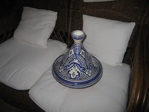 Tajine décoré Safi