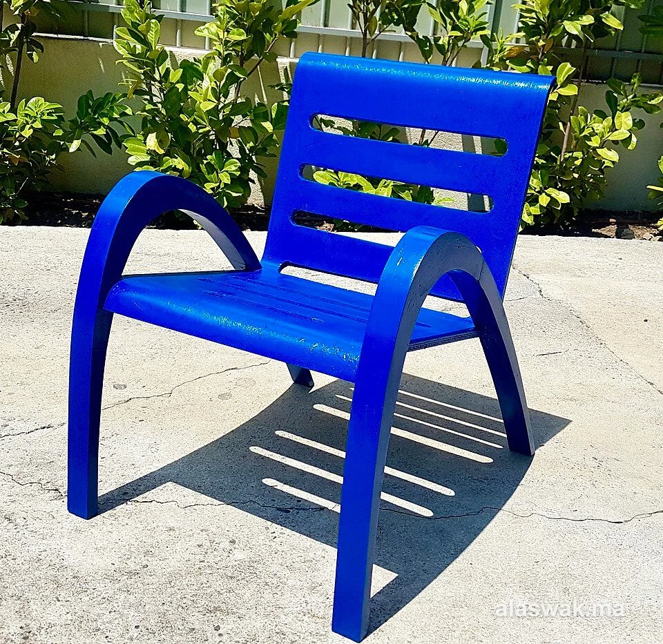 Chaises lot de 2 cuir